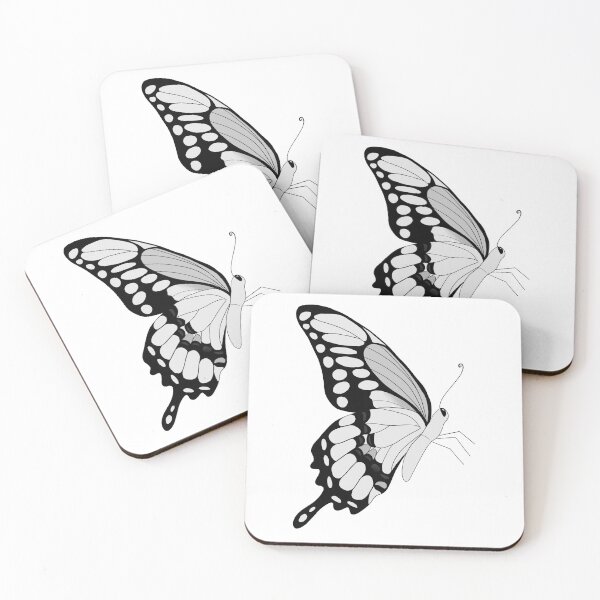 Item preview, Black and White Butterfly designed and sold by CaptinAubs.