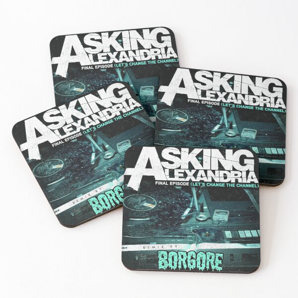 Item preview, Asking alexandria Final episode lets change the channel borgore designed and sold by Leone90.