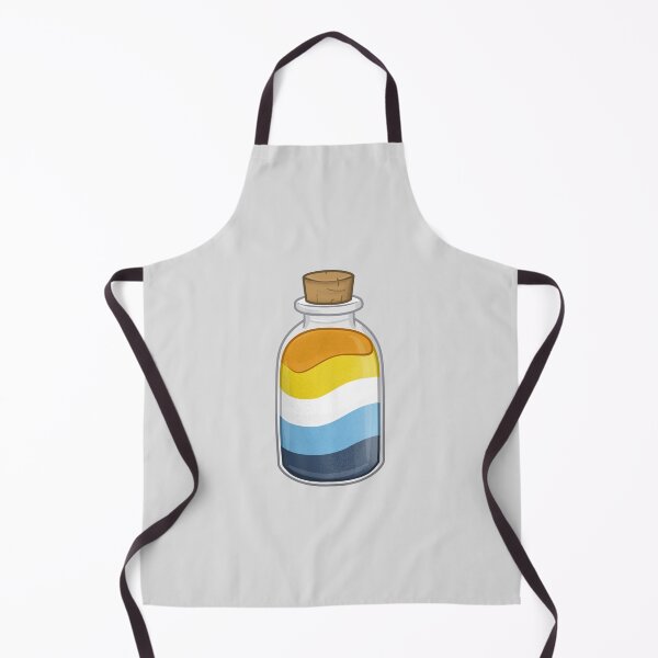 Item preview, AroAce Pride colored Sand Bottle designed and sold by Floramisu.