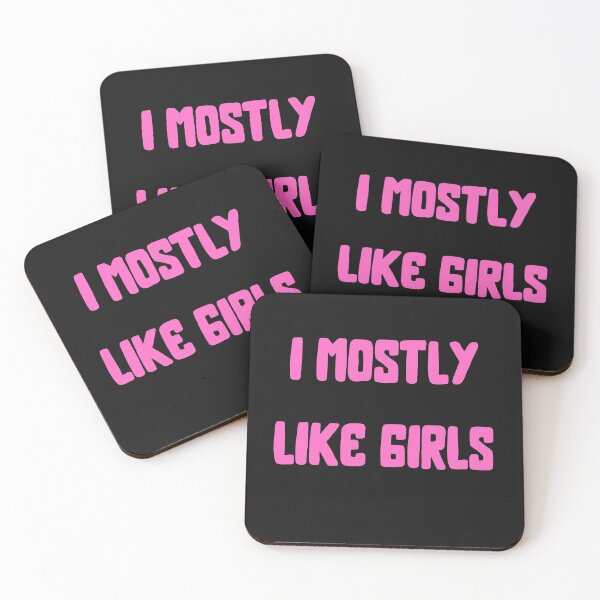 Item preview, I Mostly Like Girls designed and sold by SportyDogShop.
