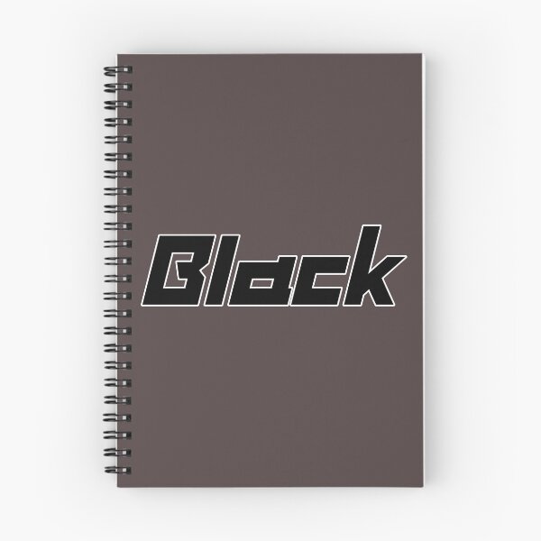 Item preview, Black, Anime Typography designed and sold by JoyforU.
