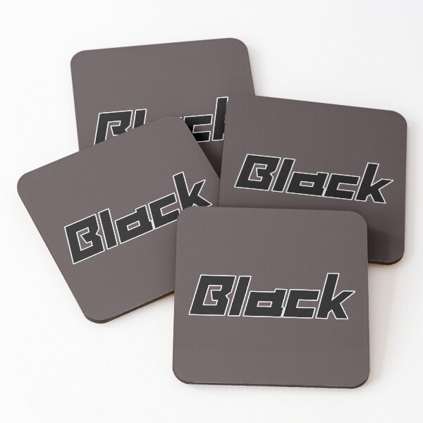 Item preview, Black, Anime Typography designed and sold by JoyforU.