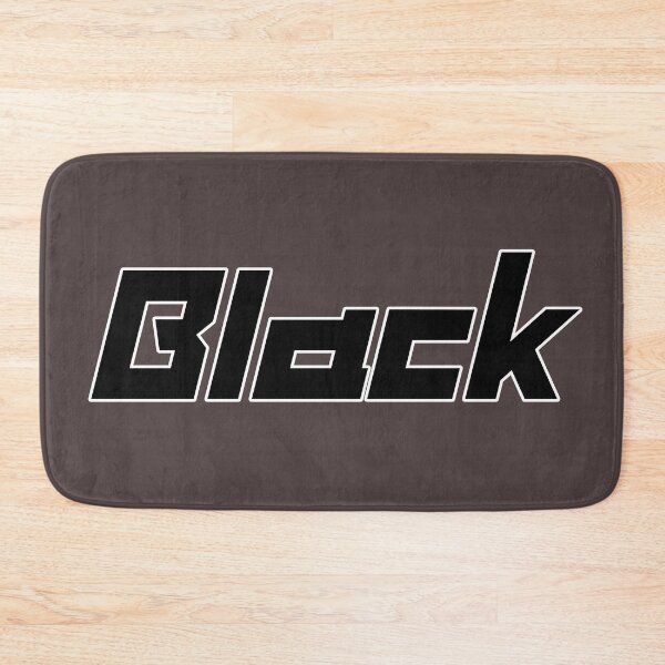 Item preview, Black, Anime Typography designed and sold by JoyforU.