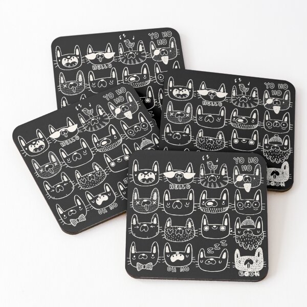 Item preview, Whimsical cats designed and sold by marina63.