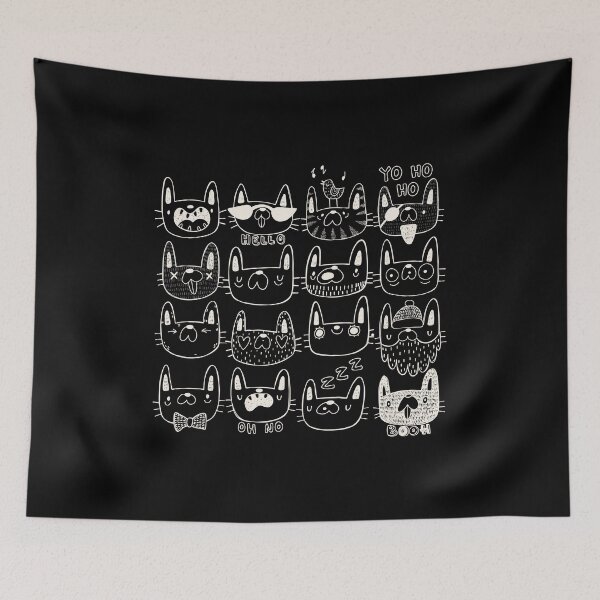 Item preview, Whimsical cats designed and sold by marina63.