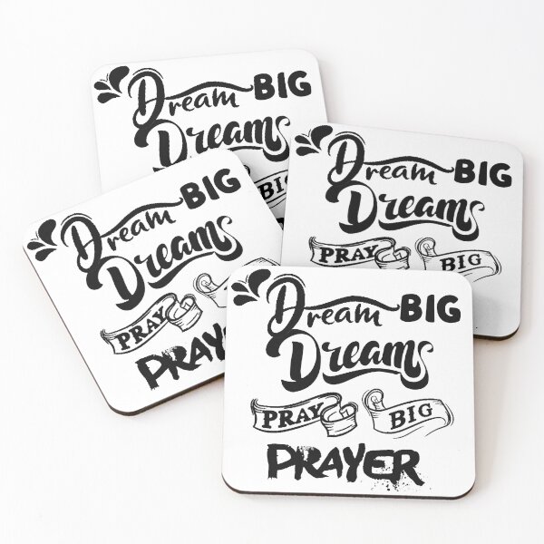 Item preview, dream big dreams pray big prayers designed and sold by Perlashop1.