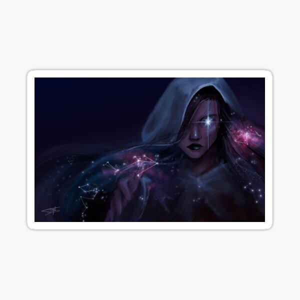 The eye of the universe Sticker