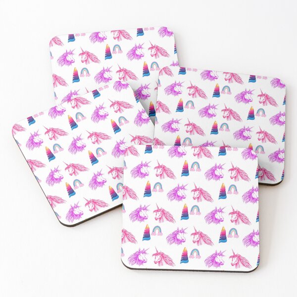 Item preview, Magical Unicorn Rainbow Sticker Simple Cute designed and sold by Sweet-A-Dsignz.