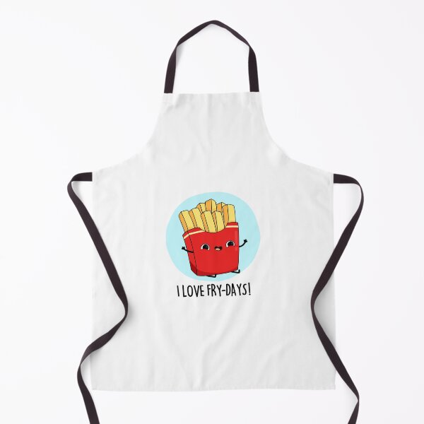 Aperçu de l'œuvre J'adore les jeux de mots amusants sur les frites de Fry-Days créée et vendue par punnybone.