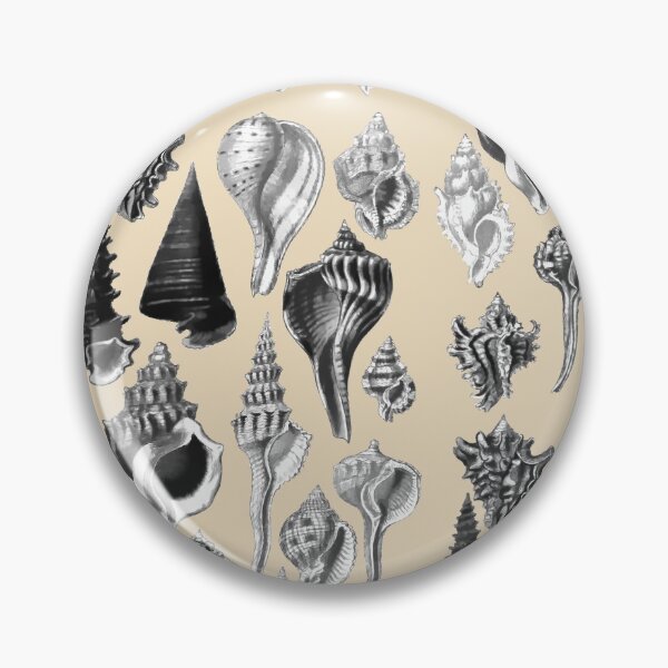 Item preview, Sea Shell Collection, Vintage Drawings. Black and White Drawings for home decor and accessories. Beautiful Conch and Murex Shells designed and sold by Orianah.