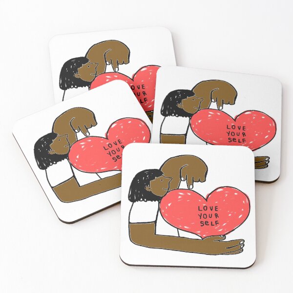 Item preview, Medium Brown Love Yourself - Wellness - Mental Health - Emotional Health designed and sold by AlteredAtelier.