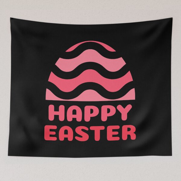 Item preview, Happy Easter Pink Egg design designed and sold by HolidayTees.