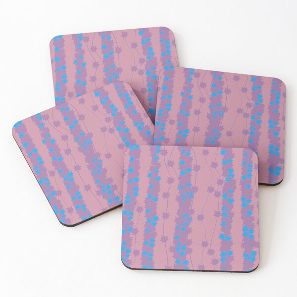 Item preview, Design Lines and Flower Look Like In Peachy Pink Pink and Blue designed and sold by DesignsByMuriel.