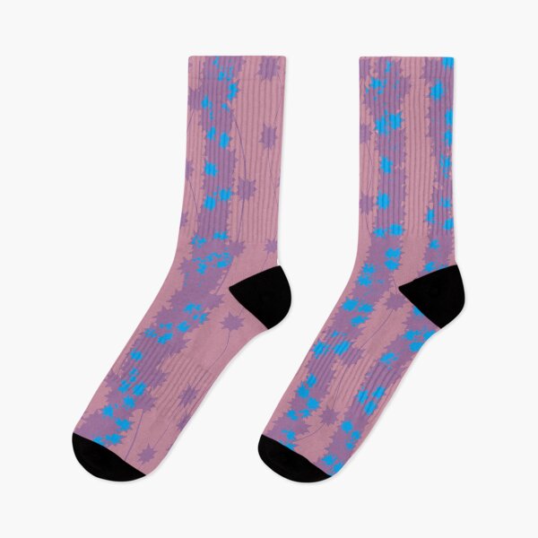 Item preview, Design Lines and Flower Look Like In Peachy Pink Pink and Blue designed and sold by DesignsByMuriel.