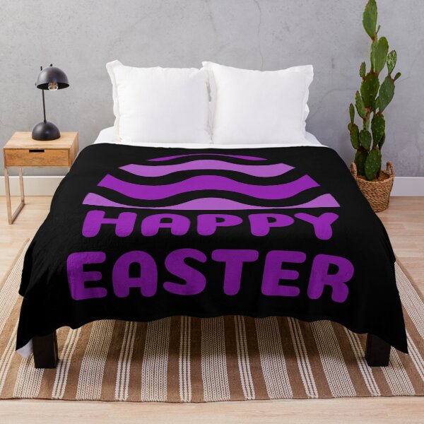 Item preview, Happy Easter Purple Egg design designed and sold by HolidayTees.
