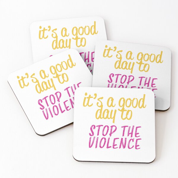 Item preview, It’s a Good Day to Stop the Violence  designed and sold by ErinLP.