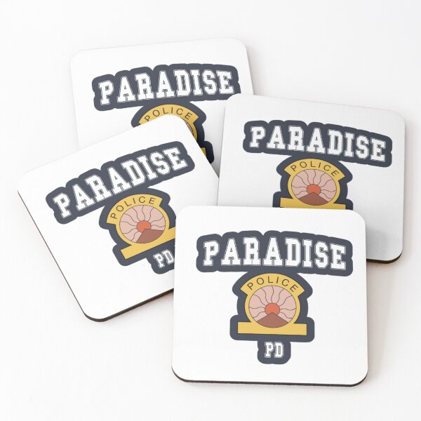Item preview, Paradise PD-police badge  designed and sold by diyozaartt.