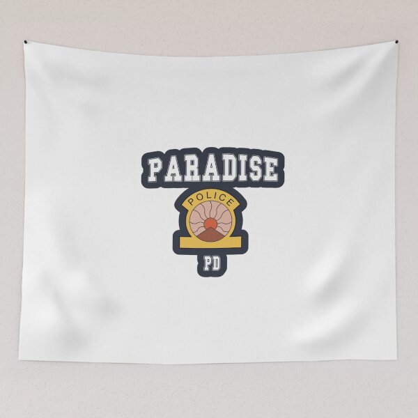 Item preview, Paradise PD-police badge  designed and sold by diyozaartt.