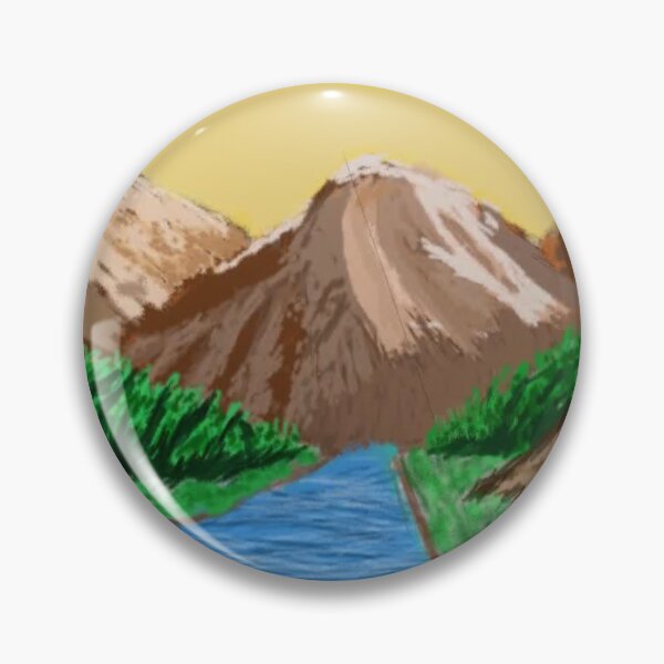 Item preview, Lago de montaña designed and sold by Louisbus90.