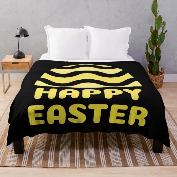 Item preview, Happy Easter Yellow Egg design designed and sold by HolidayTees.