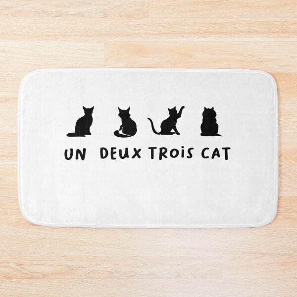 Item preview, un deux trois cat | cute cat | funny cat designed and sold by store7azzouzi.