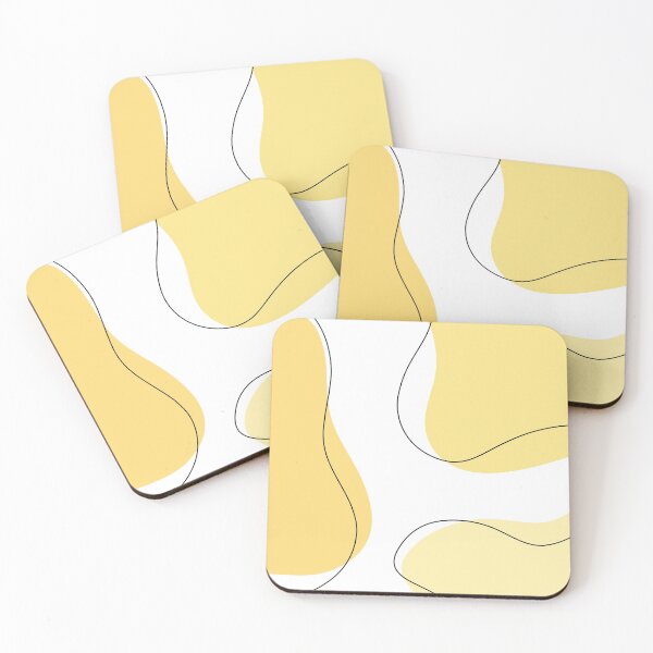 Item preview, Yellow abstract art designed and sold by designbyHaley.