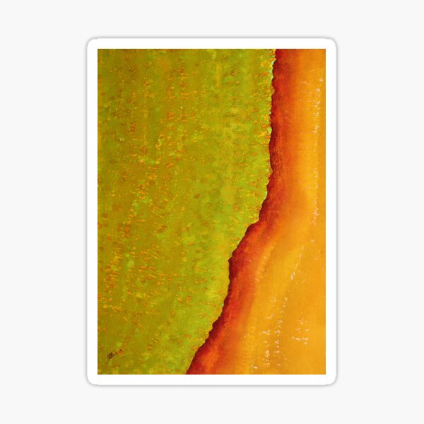 Mighty Mississippi original painting Sticker