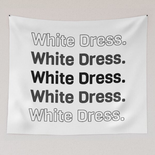 Item preview, white dress lana gift designed and sold by Alluka Brand.