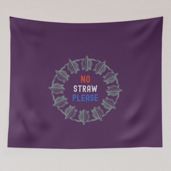 Item preview, Turtle Mandala No Straw Please designed and sold by Nostraw.