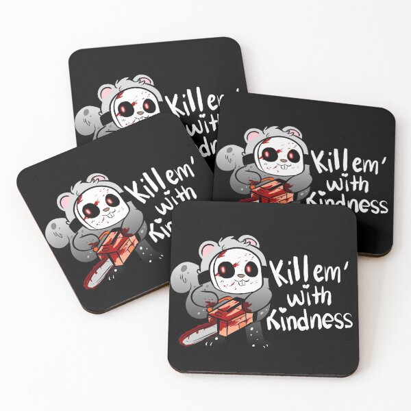 Item preview, Kill Em’ With Kindness Squirrel  designed and sold by Allaboutstupid.
