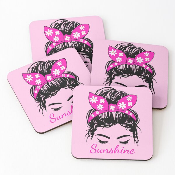Item preview, Messy bun Spring Sunshine  designed and sold by champagnemoment.