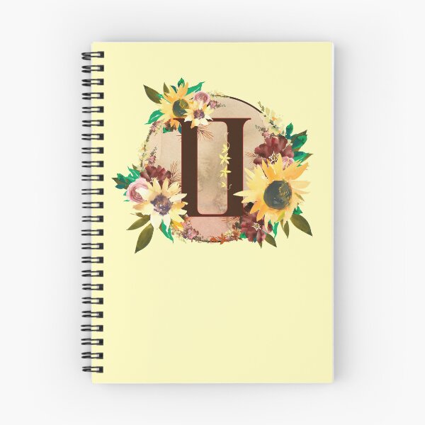 Item preview, Gemini Zodiac Horoscope Maroon Sunflower Floral Monogram designed and sold by Bumblefuzzies.