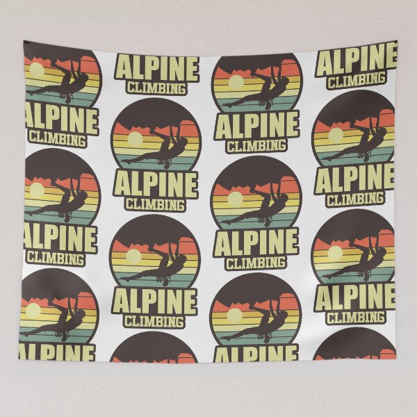 Item preview, Alpine Climber | Defying Gravity designed and sold by GravitiTees.