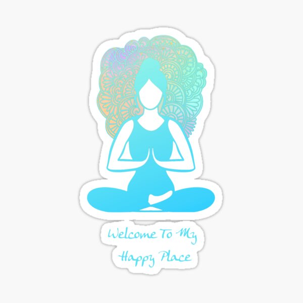 To My Happy Place Yoga Shirt, Good Vibes, Meditation