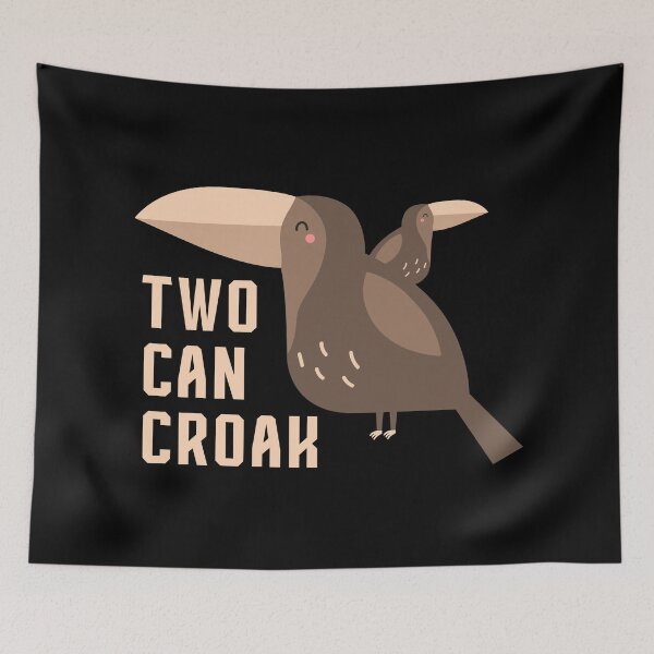 Item preview, Toucan Rainforest Bird - Two Can Croak designed and sold by kcaandwu.