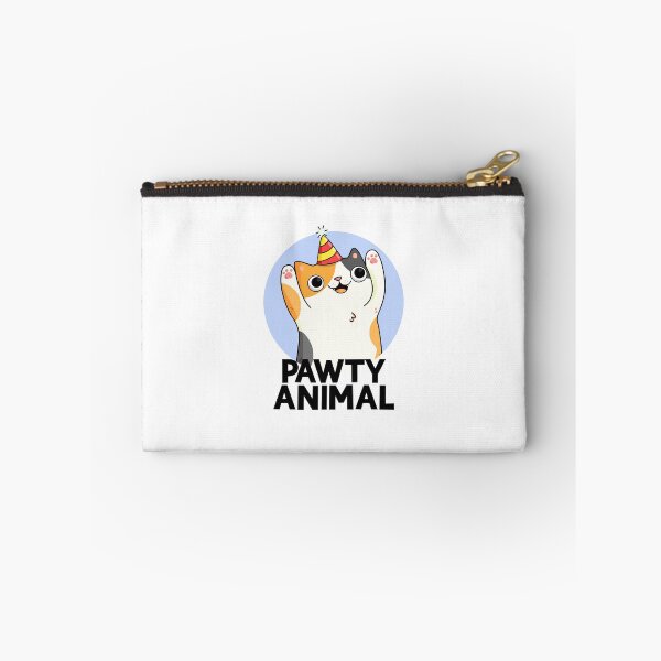 Item preview, Pawty Animal Funny Party Cat Puns  designed and sold by punnybone.