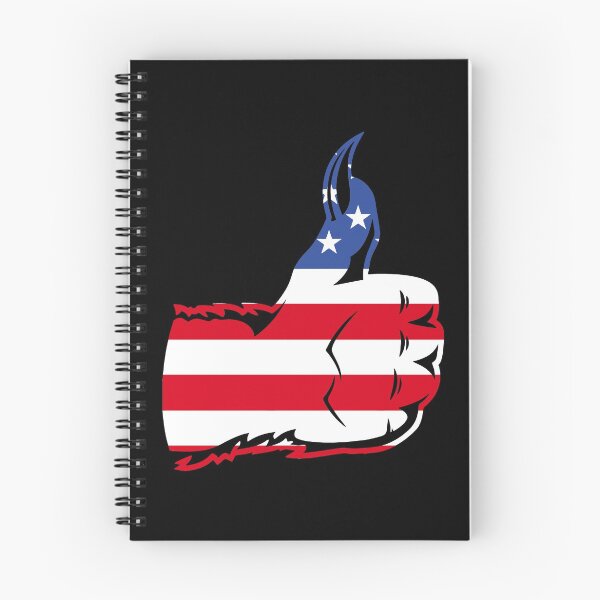 Item preview, Werewolf Thumbs Up USA American Flag Hand Gesture Wolfman designed and sold by BEAST NYC.