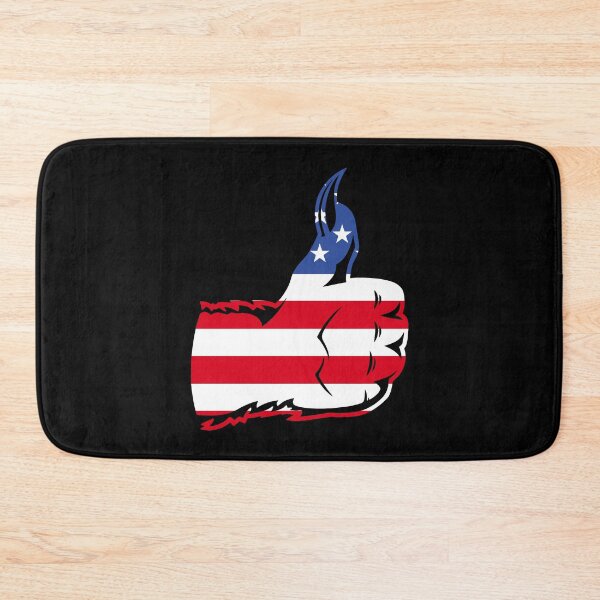 Item preview, Werewolf Thumbs Up USA American Flag Hand Gesture Wolfman designed and sold by BEAST NYC.