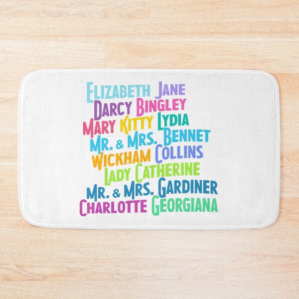 Item preview, Pride & Prejudice Characters designed and sold by rissidesigns.