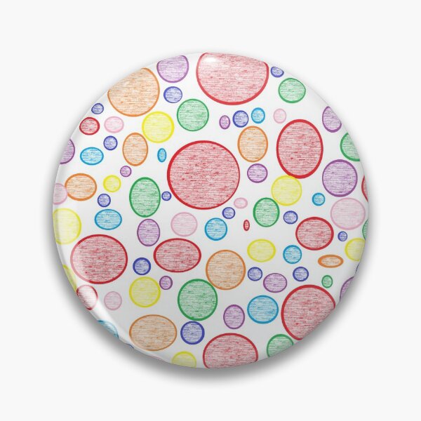 Item preview, Rainbow Bubbles Lightened  designed and sold by lornakay.