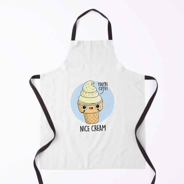 Item preview, Nice Cream Funny Ice Cream Puns designed and sold by punnybone.