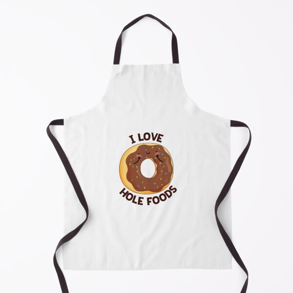 Item preview, I Love Hole Foods Funny Donut Puns  designed and sold by punnybone.
