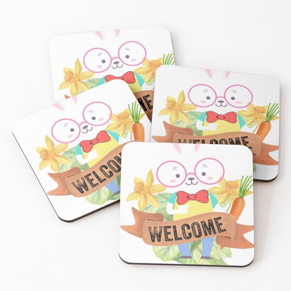 Item preview, Welcome to Bunny with glasses designed and sold by Cher74.