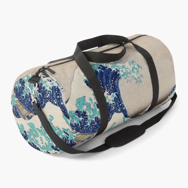 The Great Wave off Kanagawa by Katsushika Hokusai | Japanese Woodblock Print | Duffle Bag