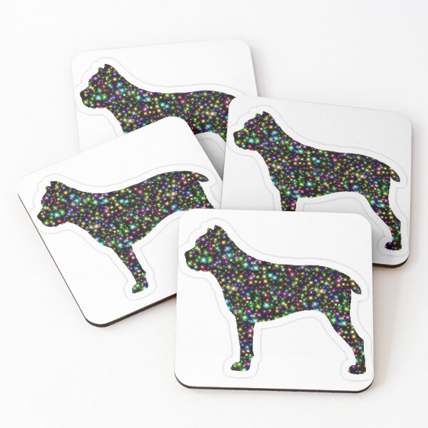 Item preview, colorful, star, glowing, pattern, cane corso, cane corso art, canecorso, dog designed and sold by cathelkav.