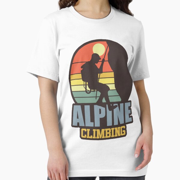 Item preview, Alpine Climber | Descend To The Cliff Base designed and sold by GravitiTees.