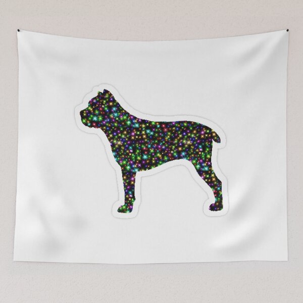 Item preview, colorful, star, glowing, pattern, cane corso, cane corso art, canecorso, dog designed and sold by cathelkav.