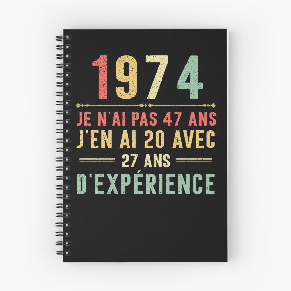 Item preview, Je n'ai pas 47 ans, j'en ai 20 avec 27 ans d'expérience. Vintage 1974 designed and sold by mharlan0ue.