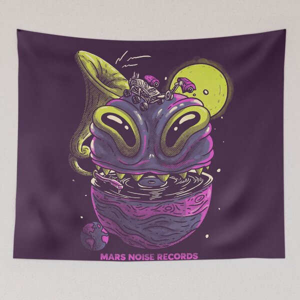 Item preview, Mars Noise Records | mars first selfie designed and sold by Any Color Designs.