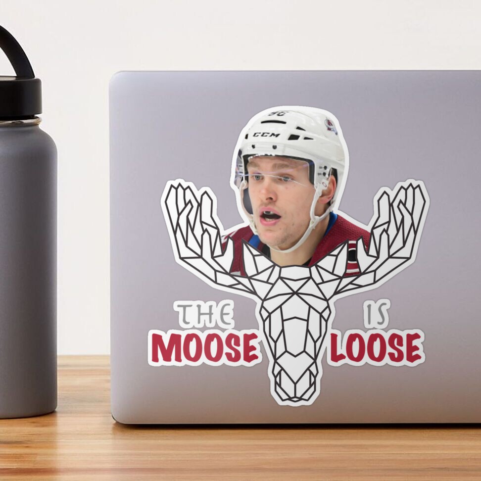 Mikko Rantanen Colorado Avalanche The Moose Is Loose  Poster for